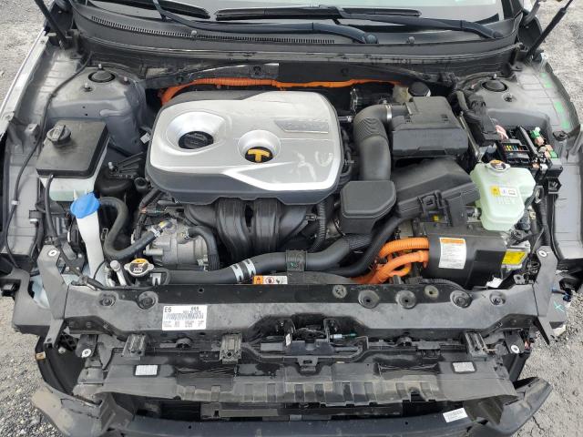 KMHE24L33KA093893 - 2019 HYUNDAI SONATA HYBRID GRAY photo 11