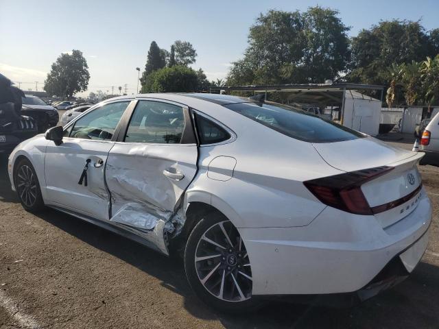 5NPEH4J20LH026949 - 2020 HYUNDAI SONATA LIMITED WHITE photo 2