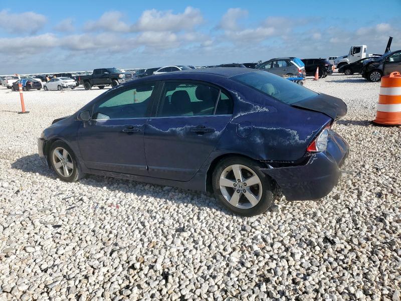 2HGFA16866H510790 - 2006 HONDA CIVIC EX BLUE photo 2