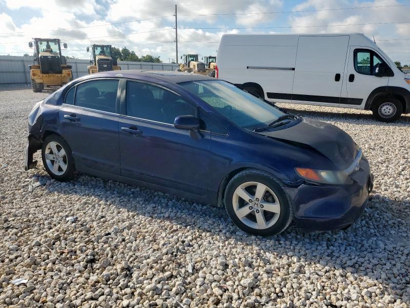 2HGFA16866H510790 - 2006 HONDA CIVIC EX BLUE photo 4