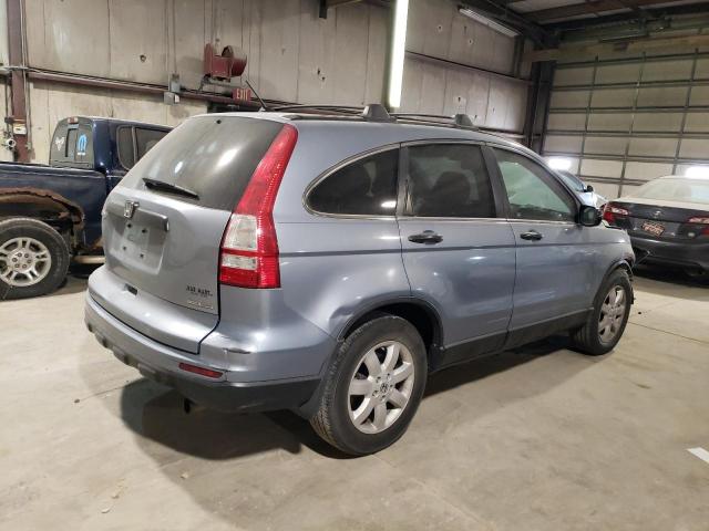 5J6RE3H44BL011743 - 2011 HONDA CR-V SE BLUE photo 3