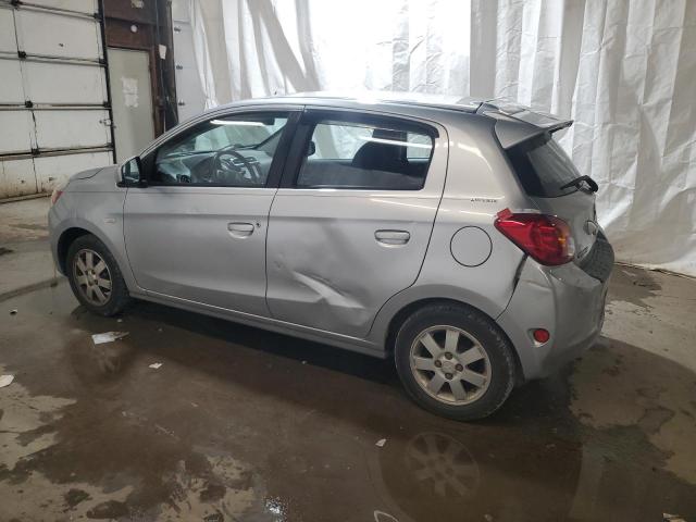 ML32A4HJ3EH014772 - 2014 MITSUBISHI MIRAGE ES SILVER photo 2