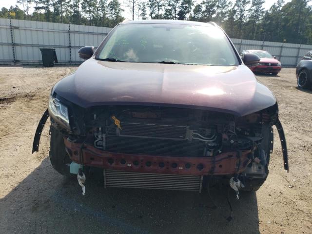 5LMCJ2C9XKUL03520 - 2019 LINCOLN MKC SELECT 栗色 照片 5