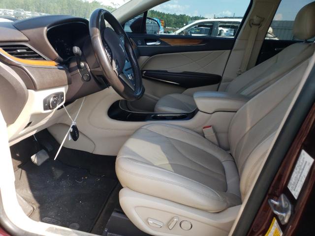 5LMCJ2C9XKUL03520 - 2019 LINCOLN MKC SELECT 栗色 照片 7