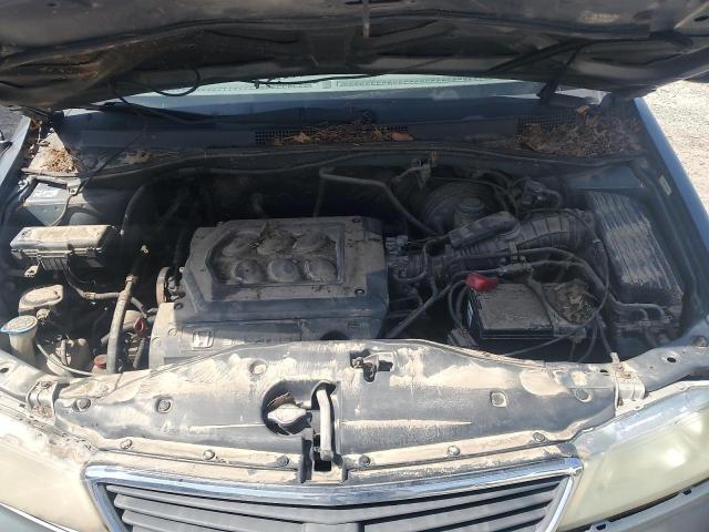 2HKRL1878YH625881 - 2000 HONDA ODYSSEY EX GRAY photo 11
