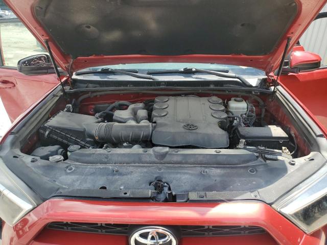 JTEBU5JR5H5419981 - 2017 TOYOTA 4RUNNER SR5/SR5 PREMIUM RED photo 12