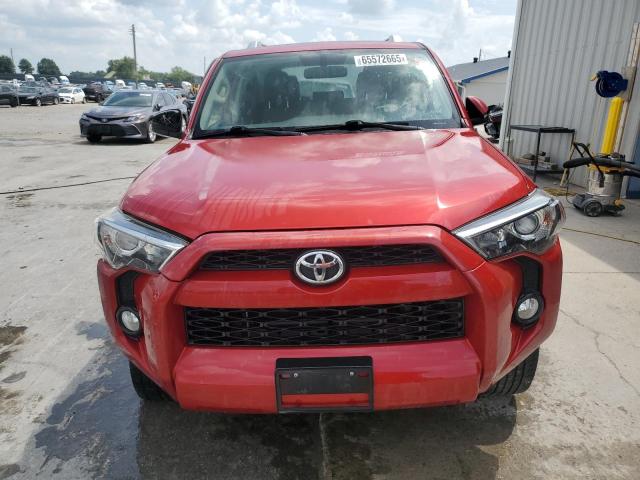JTEBU5JR5H5419981 - 2017 TOYOTA 4RUNNER SR5/SR5 PREMIUM RED photo 5