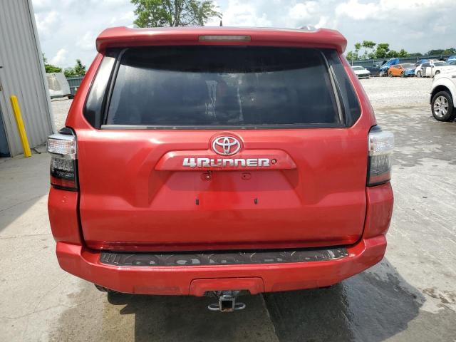 JTEBU5JR5H5419981 - 2017 TOYOTA 4RUNNER SR5/SR5 PREMIUM RED photo 6
