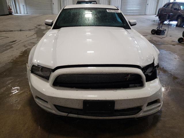 1ZVBP8AM6E5237703 - 2014 FORD MUSTANG WHITE photo 5