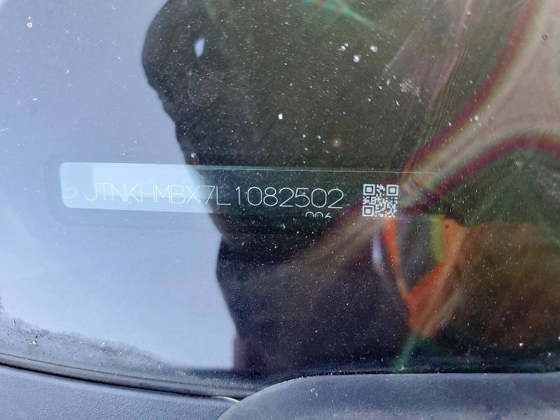 JTNKHMBX7L1082502 - 2020 TOYOTA C-HR XLE RED photo 12