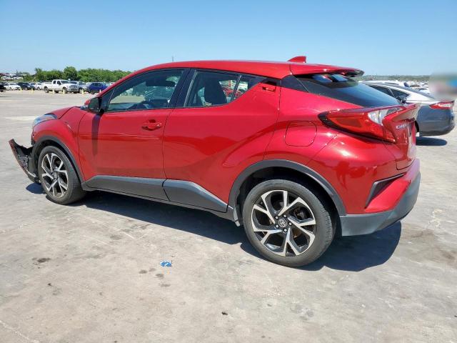 JTNKHMBX7L1082502 - 2020 TOYOTA C-HR XLE RED photo 2