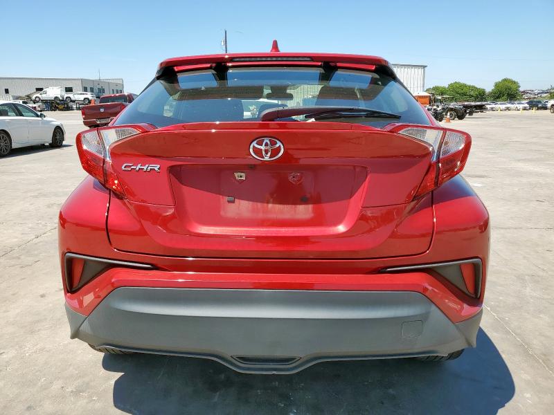 JTNKHMBX7L1082502 - 2020 TOYOTA C-HR XLE RED photo 6