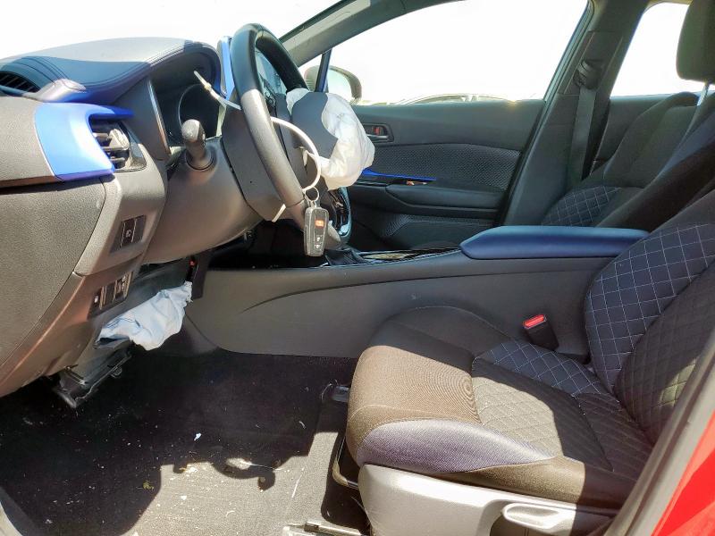 JTNKHMBX7L1082502 - 2020 TOYOTA C-HR XLE RED photo 7