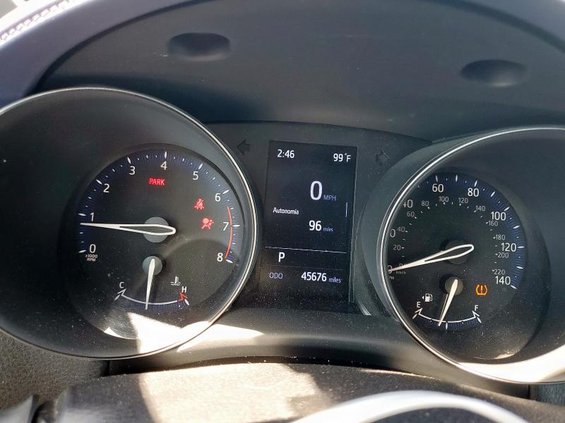 JTNKHMBX7L1082502 - 2020 TOYOTA C-HR XLE RED photo 9