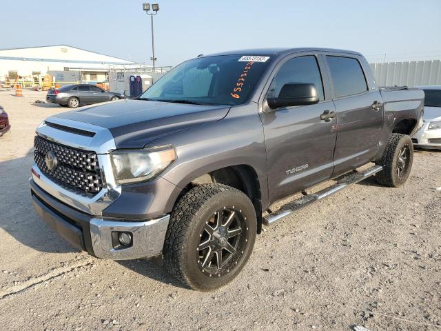 5TFEM5F15JX129674 - 2018 TOYOTA TUNDRA CREWMAX SR5 CHARCOAL photo 1