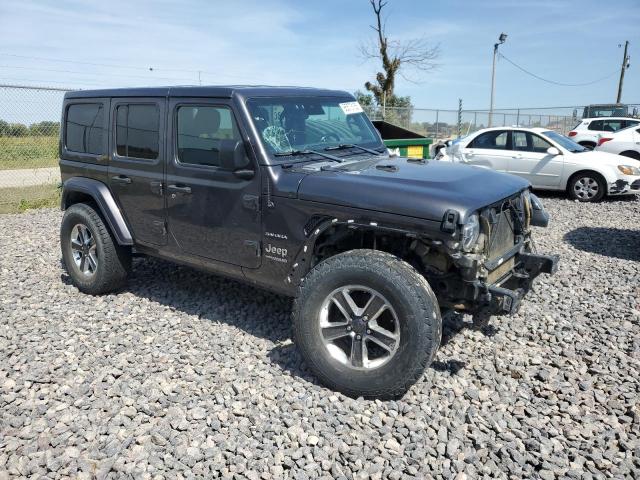 1C4HJXEM3LW336988 - 2020 JEEP WRANGLER U SAHARA ვერცხლისფერი ფოტო 4
