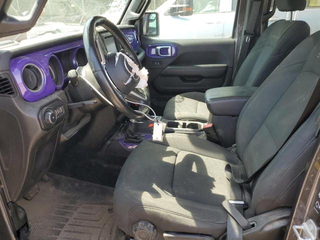 1C4HJXEM3LW336988 - 2020 JEEP WRANGLER U SAHARA ვერცხლისფერი ფოტო 7