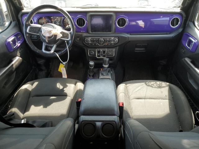 1C4HJXEM3LW336988 - 2020 JEEP WRANGLER U SAHARA ვერცხლისფერი ფოტო 8