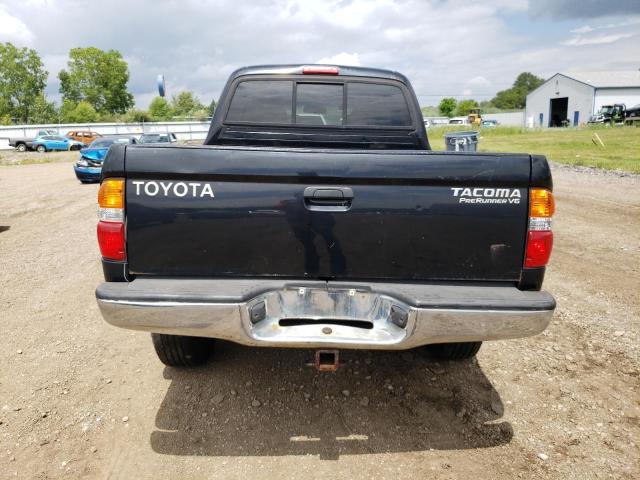 5TEGN92N84Z315731 - 2004 TOYOTA TACOMA DOUBLE CAB PRERUNNER BLACK photo 6