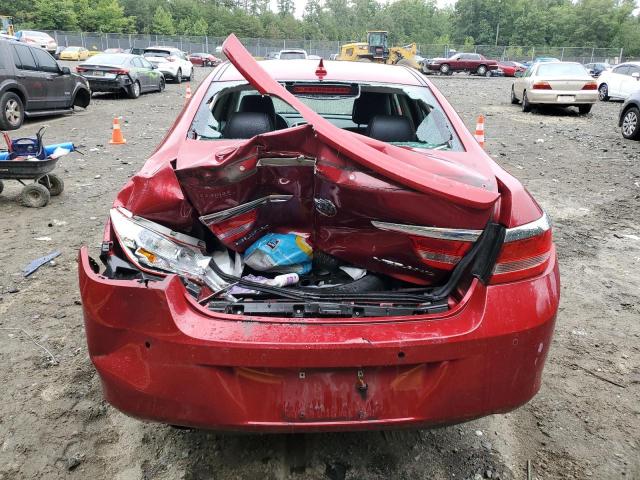 1G4PS5SK7C4150765 - 2012 BUICK VERANO RED photo 6