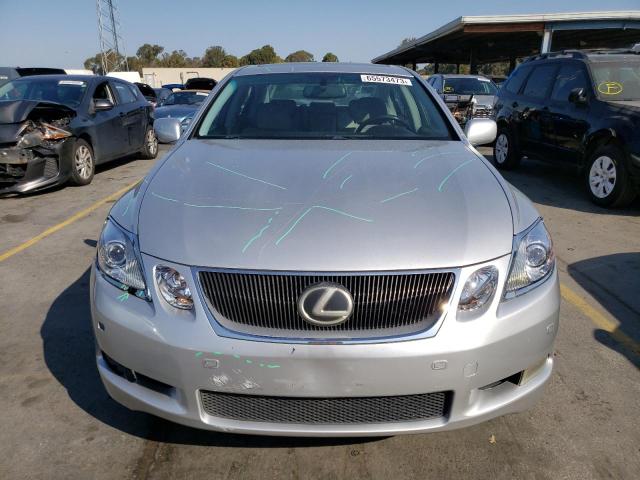 JTHBC96S875006024 - 2007 LEXUS GS 450H SILVER photo 5