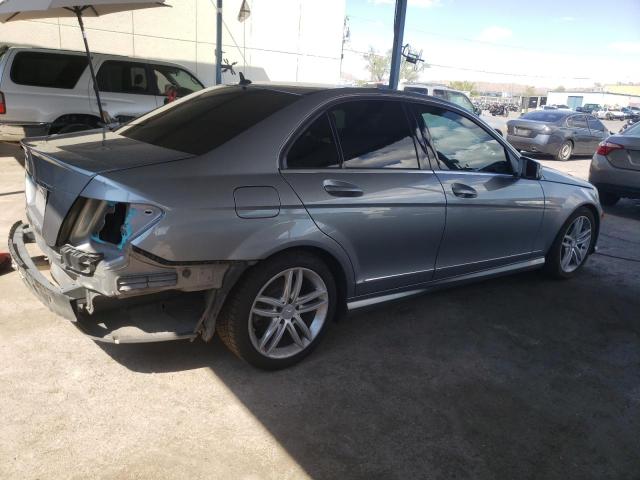 WDDGF4HB6EA945908 - 2014 MERCEDES-BENZ C 250 GRAY photo 3