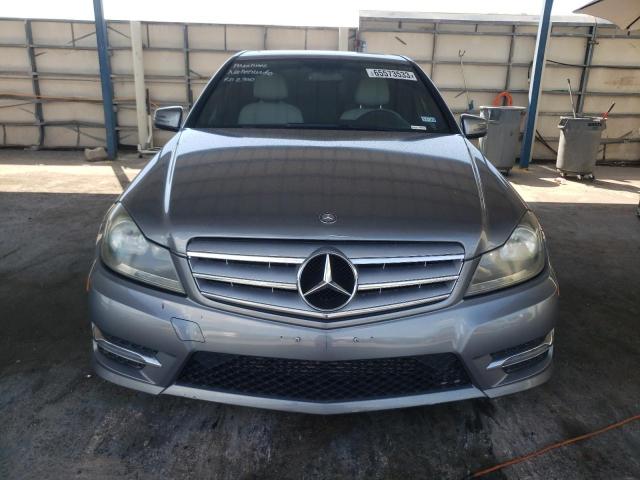 WDDGF4HB6EA945908 - 2014 MERCEDES-BENZ C 250 GRAY photo 5