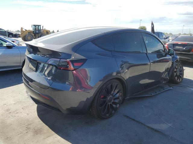 7SAYGDEF0NF562978 - 2022 TESLA MODEL Y GRAY photo 3
