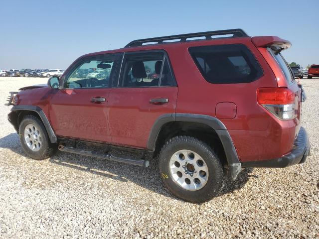 JTEBU5JR9A5024983 - 2010 TOYOTA 4RUNNER SR5 BURGUNDY photo 2