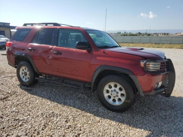 JTEBU5JR9A5024983 - 2010 TOYOTA 4RUNNER SR5 BURGUNDY photo 4