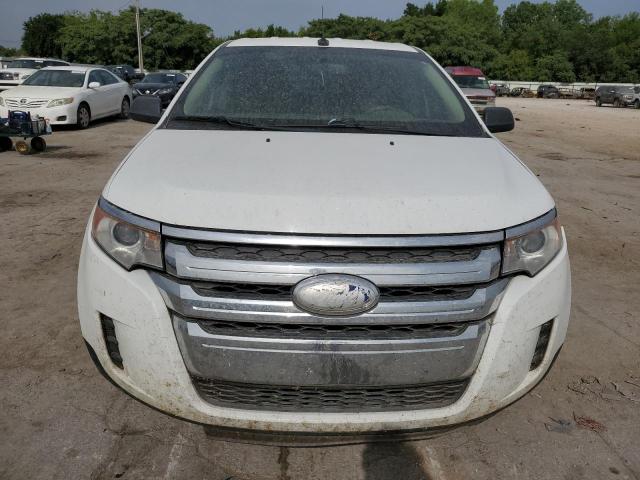 2FMDK3GC4EBB29809 - 2014 FORD EDGE SE WHITE photo 5