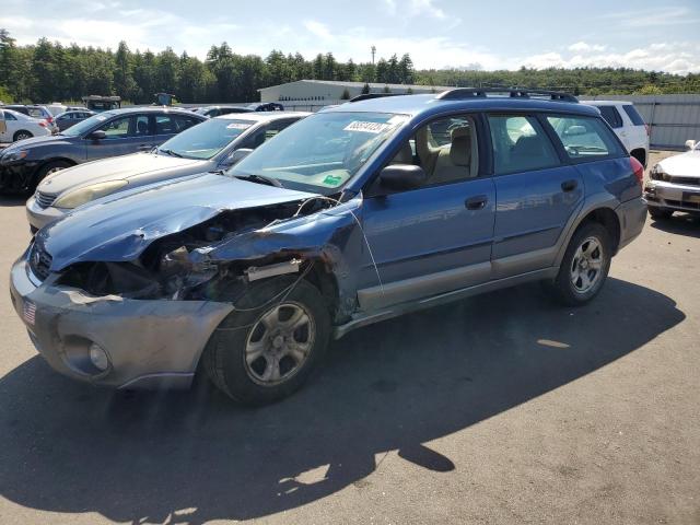 4S4BP61C177333675 - 2007 SUBARU LEGACY OUTBACK 2.5I BLUE photo 1