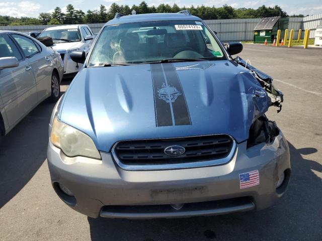 4S4BP61C177333675 - 2007 SUBARU LEGACY OUTBACK 2.5I BLUE photo 5