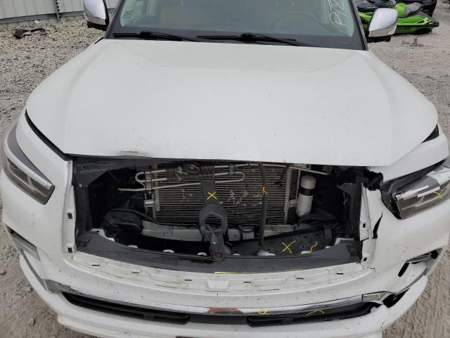 JN8AZ2NE3K9236641 - 2019 INFINITI QX80 LUXE WHITE photo 12