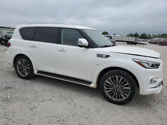 JN8AZ2NE3K9236641 - 2019 INFINITI QX80 LUXE WHITE photo 4