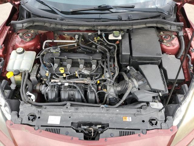 JM1BL1SF3A1161817 - 2010 MAZDA 3 I BURGUNDY photo 11