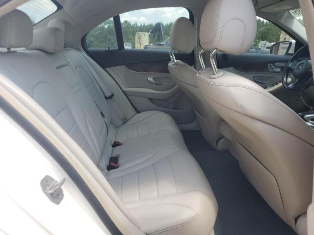55SWF4KB9FU038740 - 2015 MERCEDES-BENZ C 300 4MATIC WHITE photo 10