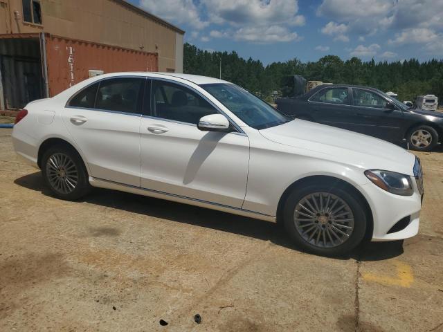 55SWF4KB9FU038740 - 2015 MERCEDES-BENZ C 300 4MATIC WHITE photo 4