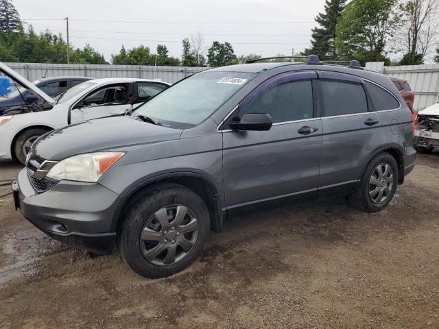 5J6RE4H36AL805459 - 2010 HONDA CR-V LX GRAY photo 1