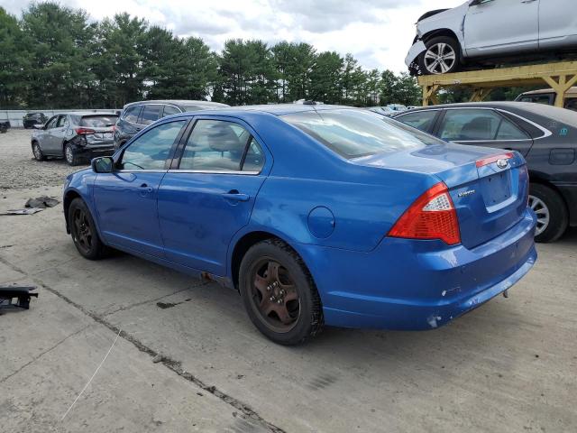 3FAHP0HA8BR315150 - 2011 FORD FUSION SE BLUE photo 2