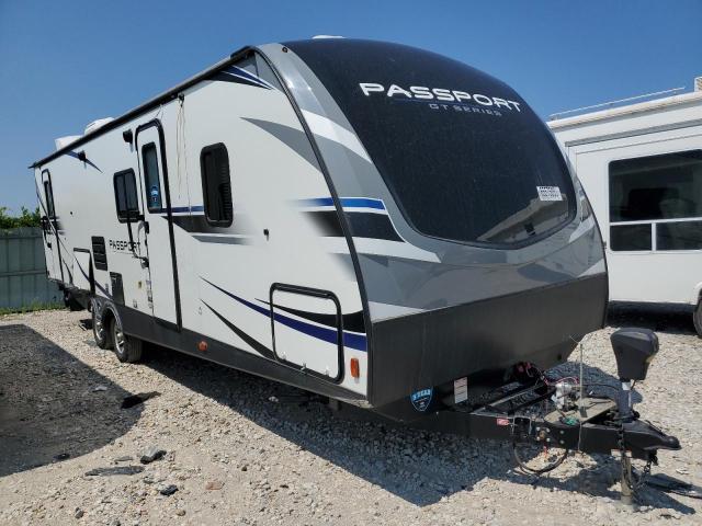4YDT29527LK410113 - 2020 PASSPORT TRAVELTRLR WHITE photo 1