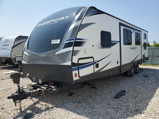 4YDT29527LK410113 - 2020 PASSPORT TRAVELTRLR WHITE photo 2