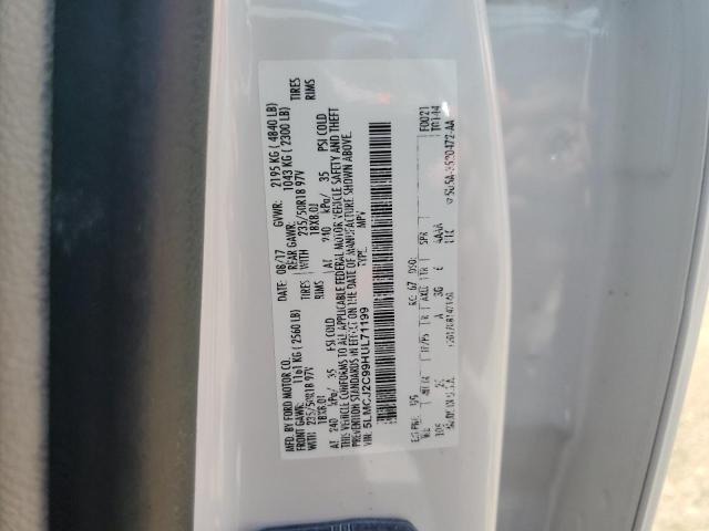 5LMCJ2C99HUL71199 - 2017 LINCOLN MKC SELECT 白色 照片 13