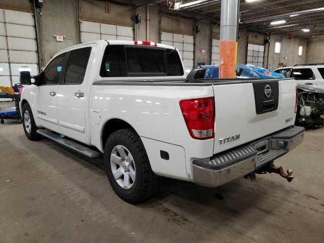 1N6AA07A56N542042 - 2006 NISSAN TITAN XE WHITE photo 3