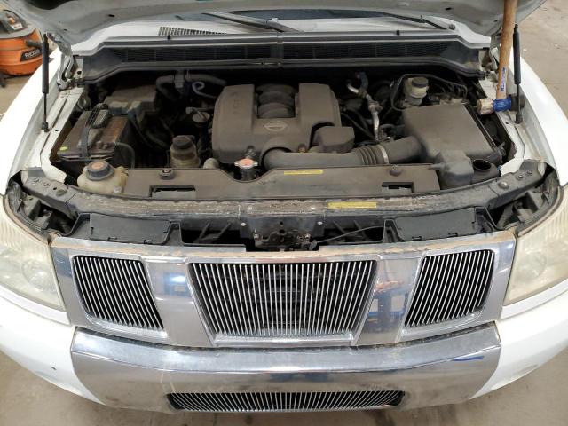 1N6AA07A56N542042 - 2006 NISSAN TITAN XE WHITE photo 7