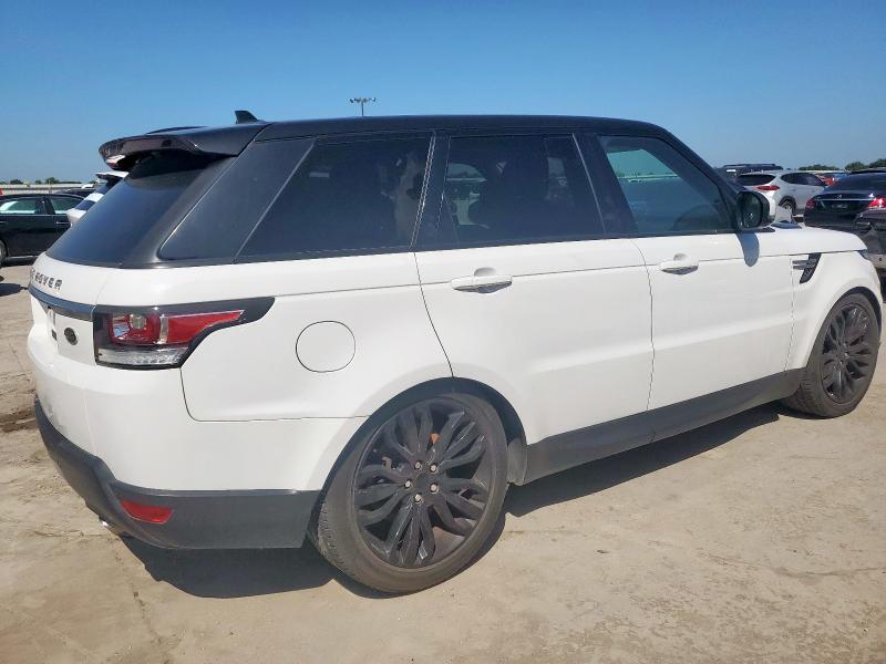 SALWR2KF8GA581693 - 2016 LAND ROVER RANGE ROVE HSE WHITE photo 3