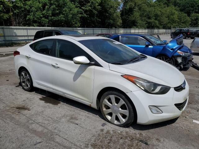 5NPDH4AE6BH016723 - 2011 HYUNDAI ELANTRA GLS WHITE photo 4