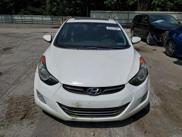 5NPDH4AE6BH016723 - 2011 HYUNDAI ELANTRA GLS WHITE photo 5