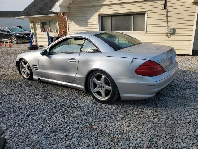 WDBSK75F23F033297 - 2003 MERCEDES-BENZ SL 500R 银色 照片 2