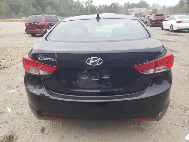 5NPDH4AEXDH327204 - 2013 HYUNDAI ELANTRA GLS BLACK photo 6